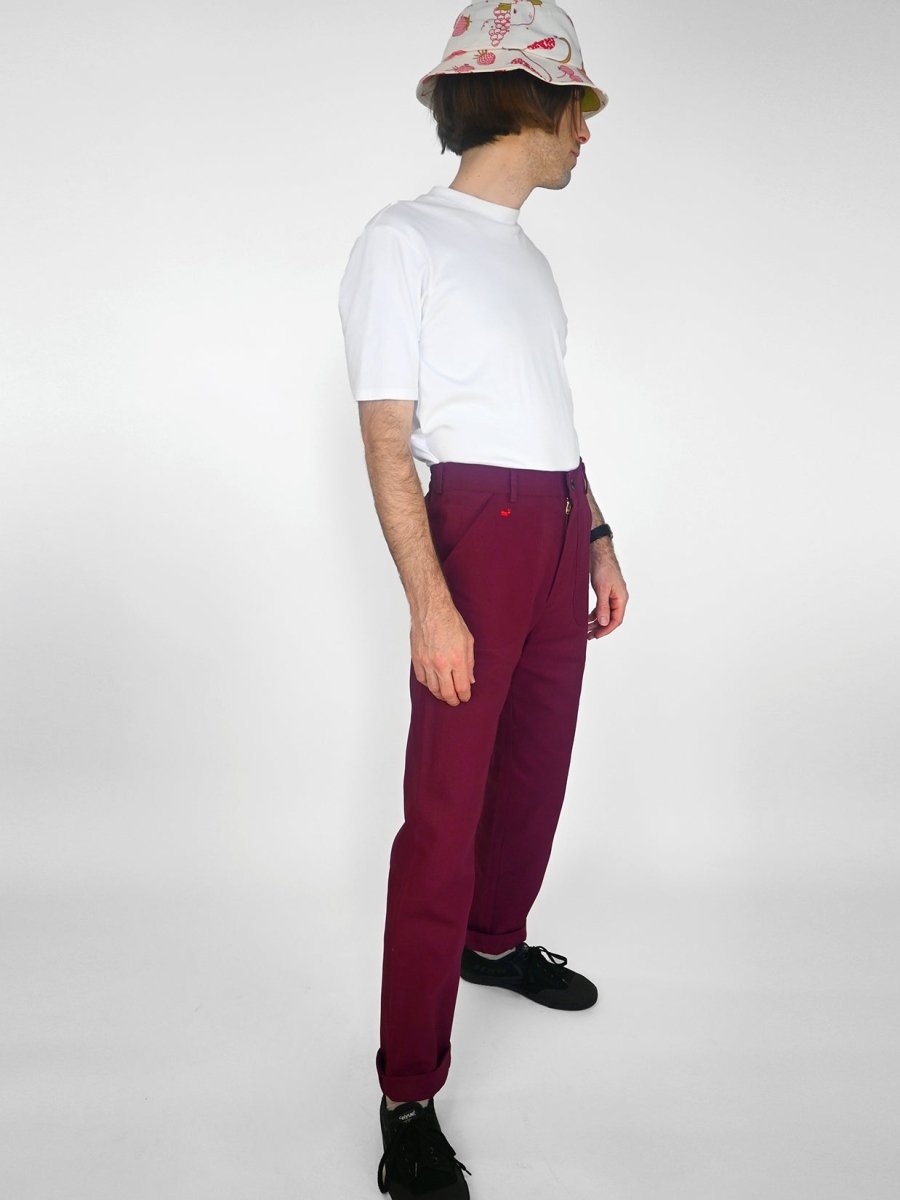 "Fire Ant" Pant - Sangria