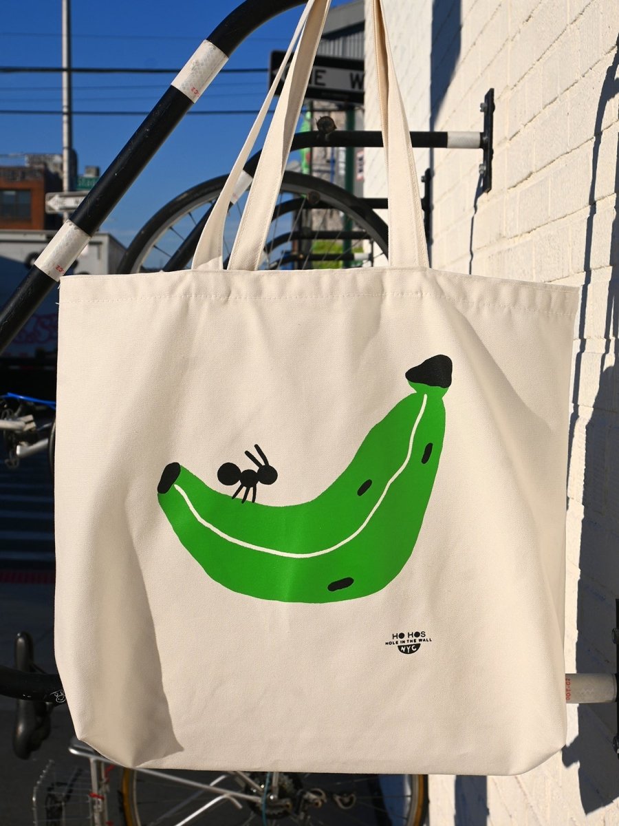 "Plantain" tote bag - Design by HO HOS HOLE IN THE WALL